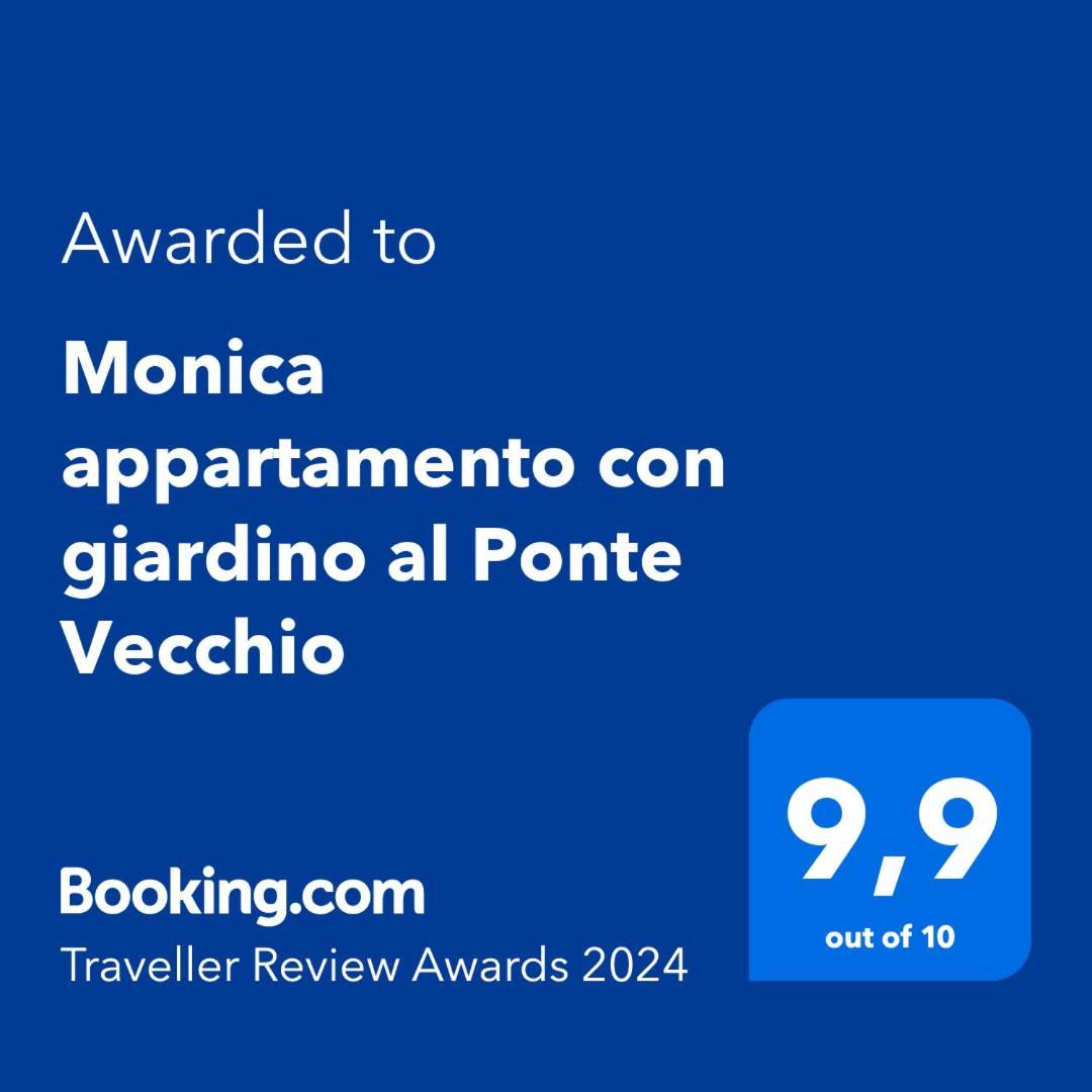 Monica Appartamento Con Giardino Al Ponte Vecchio Firenze Esterno foto